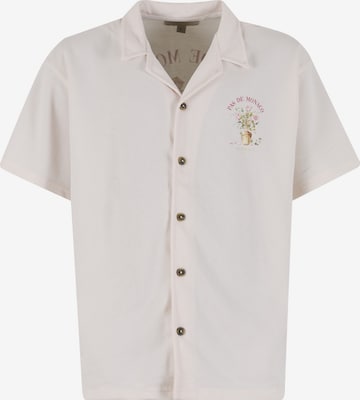 Chemise 'Studio Botanica' Pas De Monaco en beige : devant