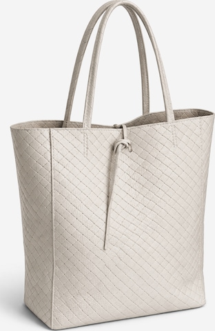 COLLEZIONE ALESSANDRO Shoulder Bag 'Flecht' in Beige: front