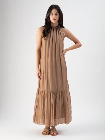 Abito 'Mediterranean Sunset' di MND in beige: frontale