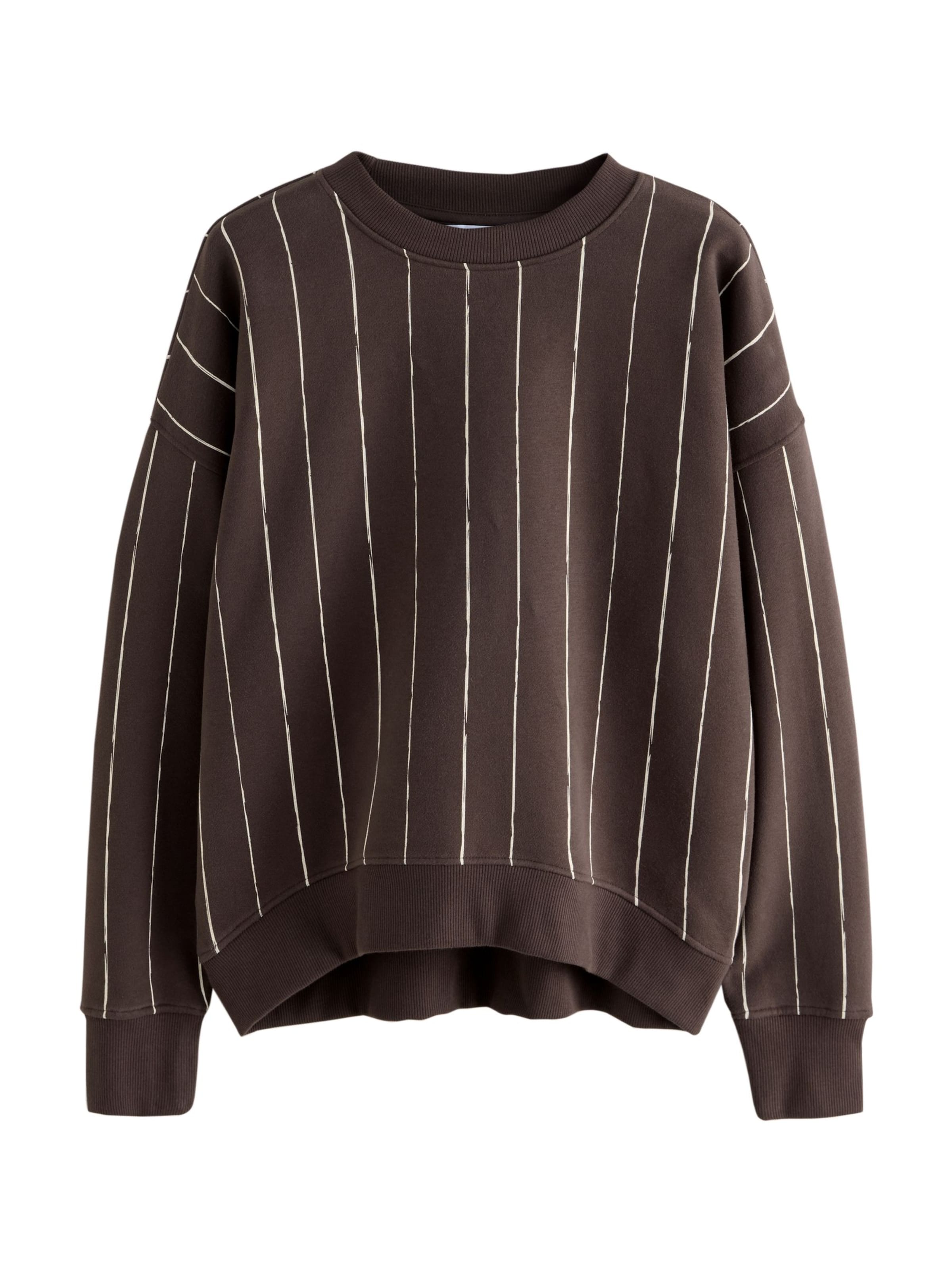 Next Collegepaita värissä ruskea / valkoinen, Tuotenäkymä