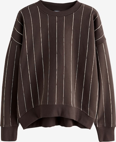 Next Collegepaita värissä ruskea / valkoinen, Tuotenäkymä