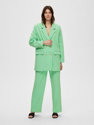 Blazer SELECTED en vert