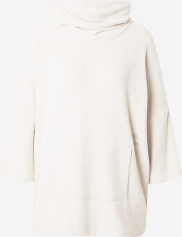 Soccx Oversized Sweater in Beige: front