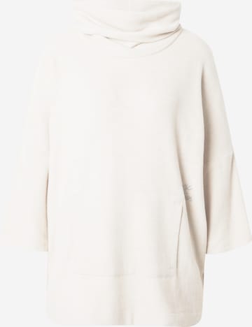 Pull-over oversize Soccx en beige : devant