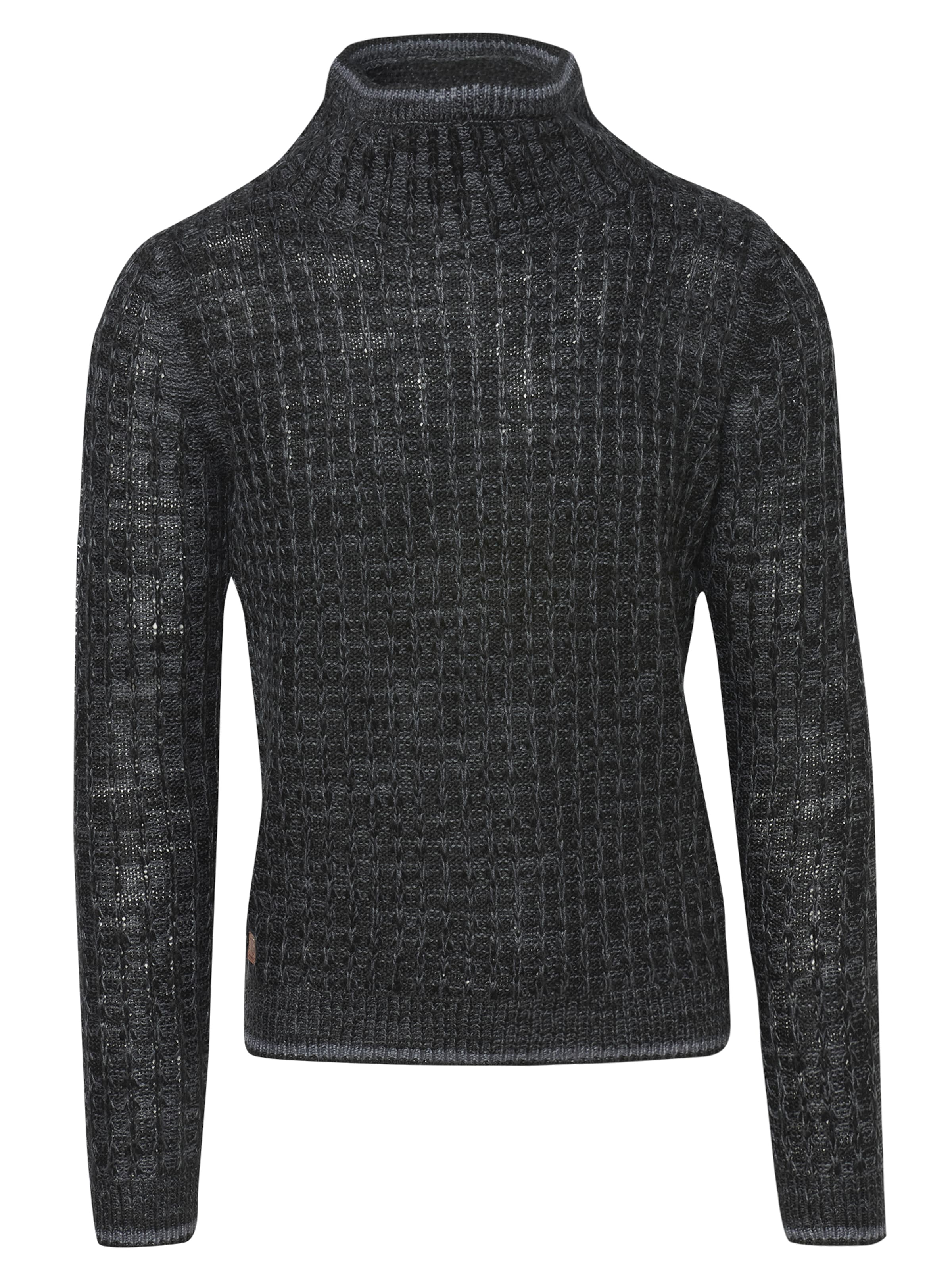 KOROSHI Pulóver - fekete: elől