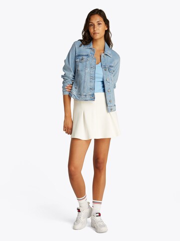 mėlyna Tommy Jeans Demisezoninė striukė 'CLASSIC'