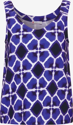 STREET ONE Top in Blau: Vorderseite