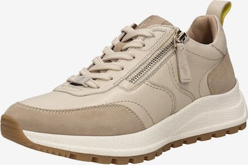 Baskets basses SALAMANDER en beige : devant