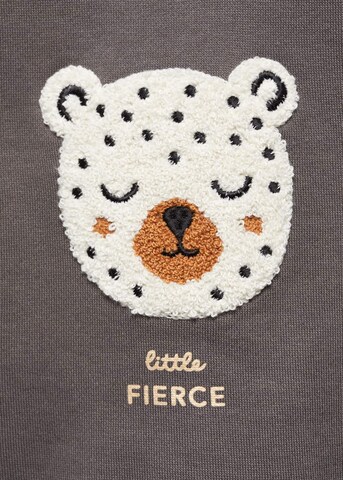 MANGO KIDSSweater majica 'Fierce' - siva boja