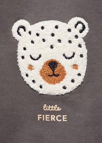 MANGO KIDS Sweatshirt 'Fierce' in Grijs