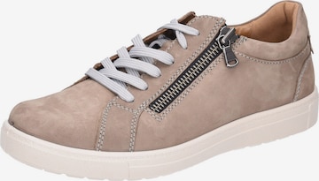 JOMOS Schnürschuh in Grau: Vorderseite