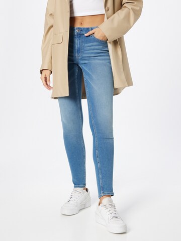 Coupe slim Jean 'Tova' Lindex en bleu : devant