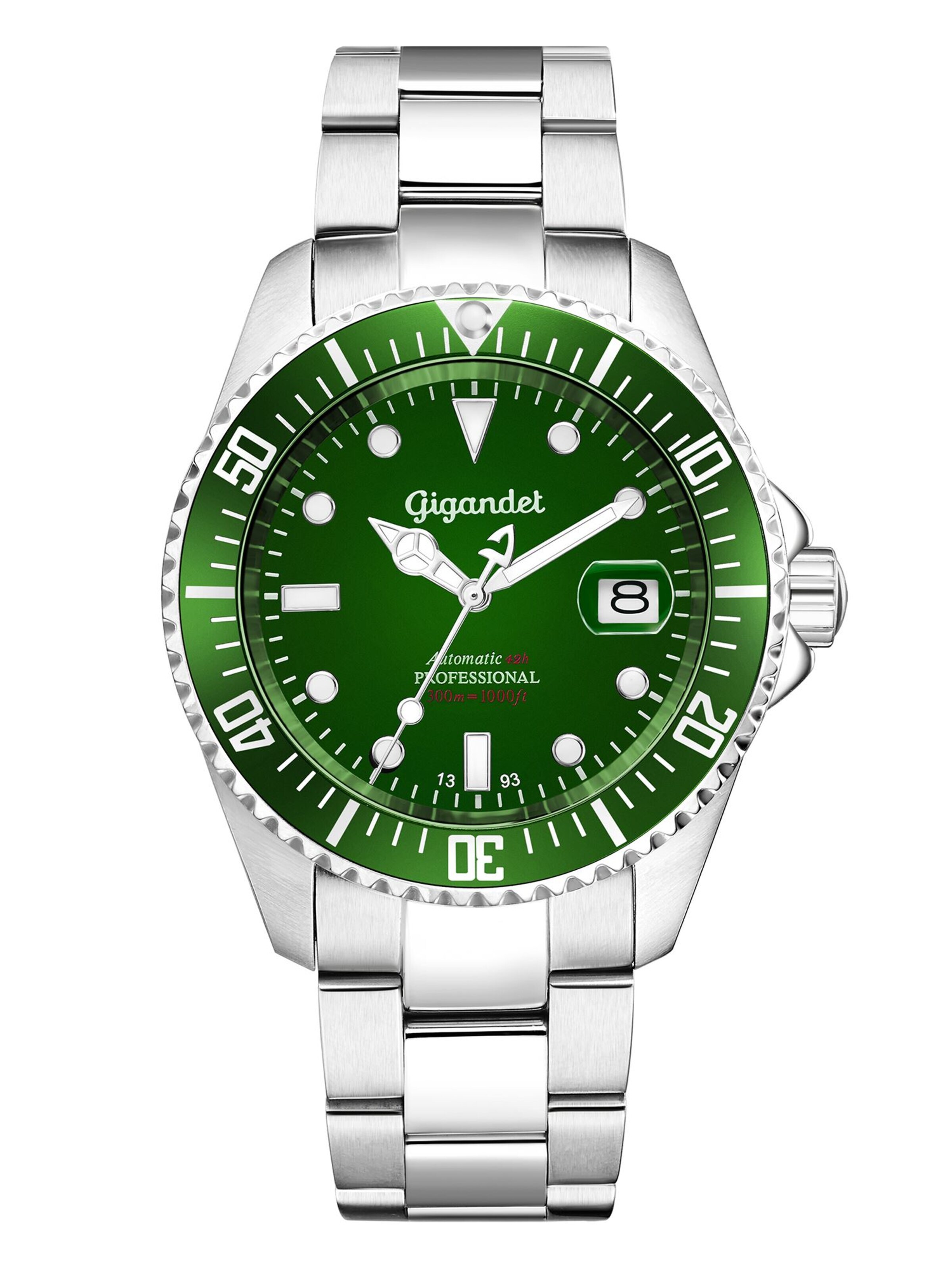 Montre à affichage analogique 'SEA GROUND' Gigandet en vert