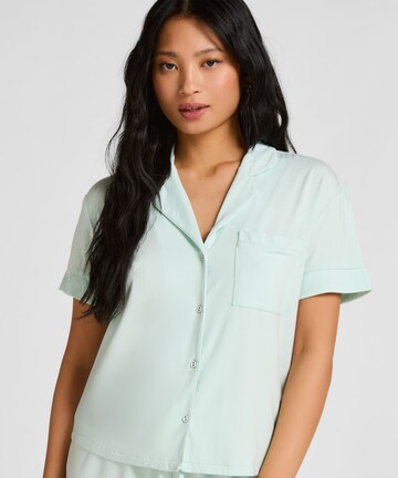 Hunkemöller Pajama shirt in Blue