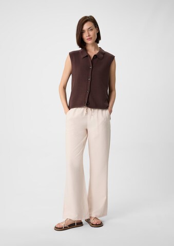 Cardigan comma casual identity en marron