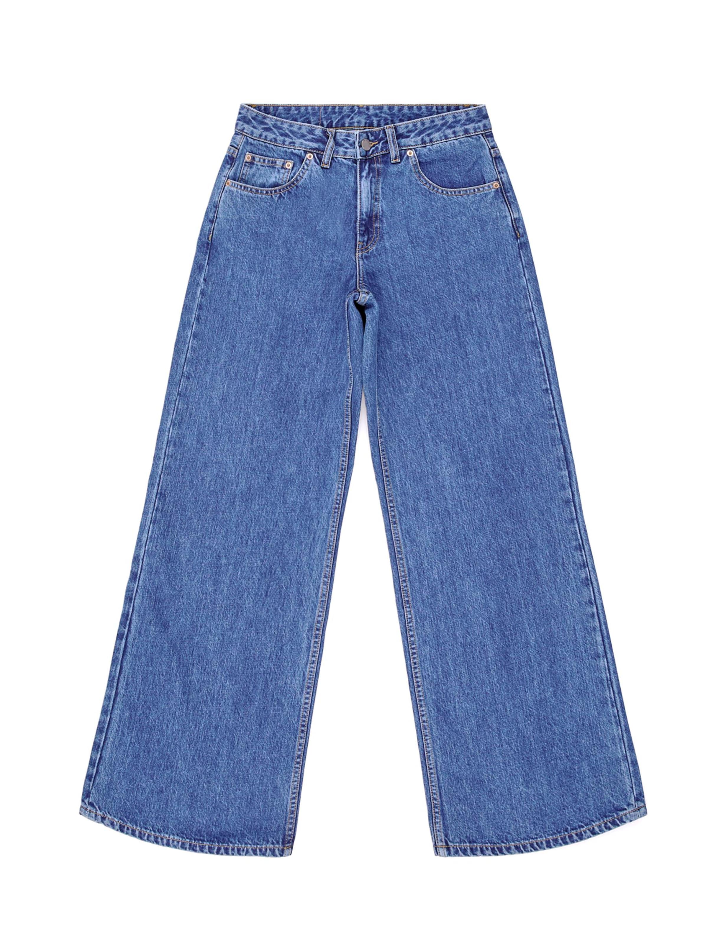 Dr. Denim Jeans 'Rhue Wide'‌‌ in Blau: Vorderseite
