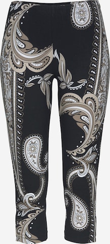 Skinny Leggings de la LASCANA pe negru: față