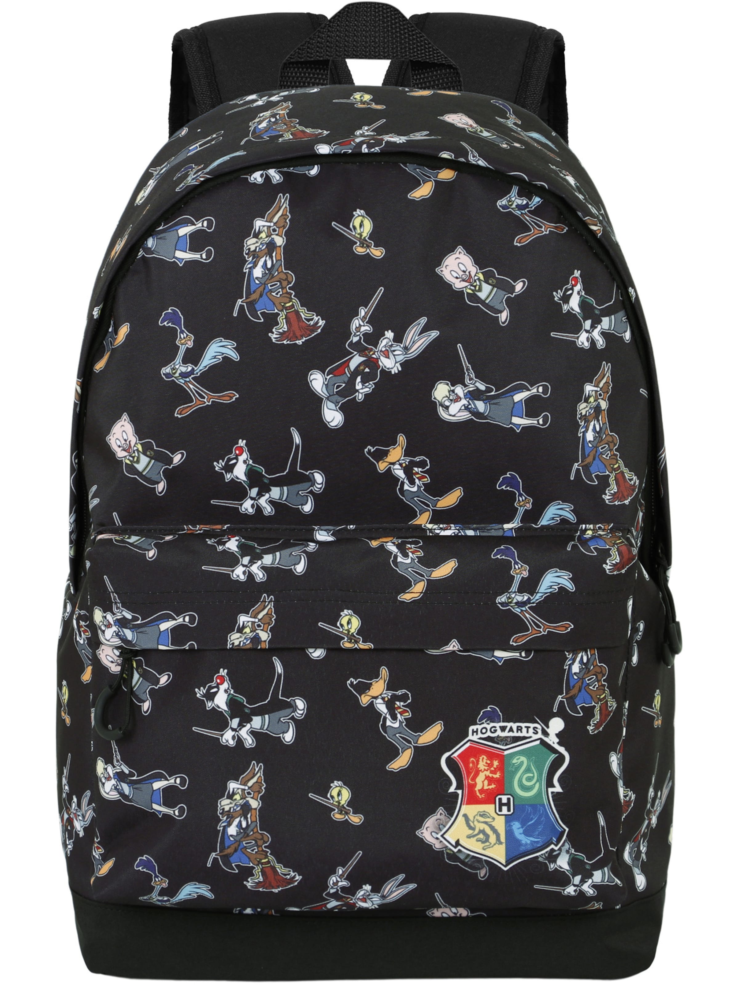 Warner Bros. Rucksack ' Looney Tunes Harry Tunes-FAN HS 2.0 ' in Schwarz: Vorderseite