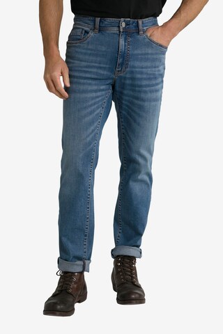 JP1880 Regular Jeans in Blauw: voorkant