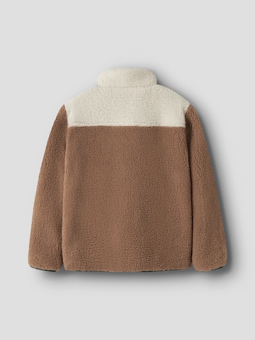 NAME IT Bluza polarowa 'NKMMacey' w kolorze brązowy