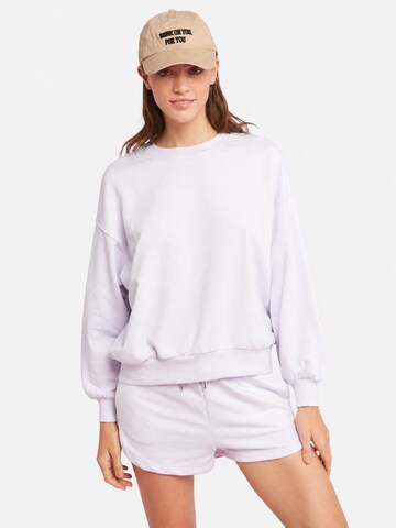 Sweat-shirt Ethiquet en violet