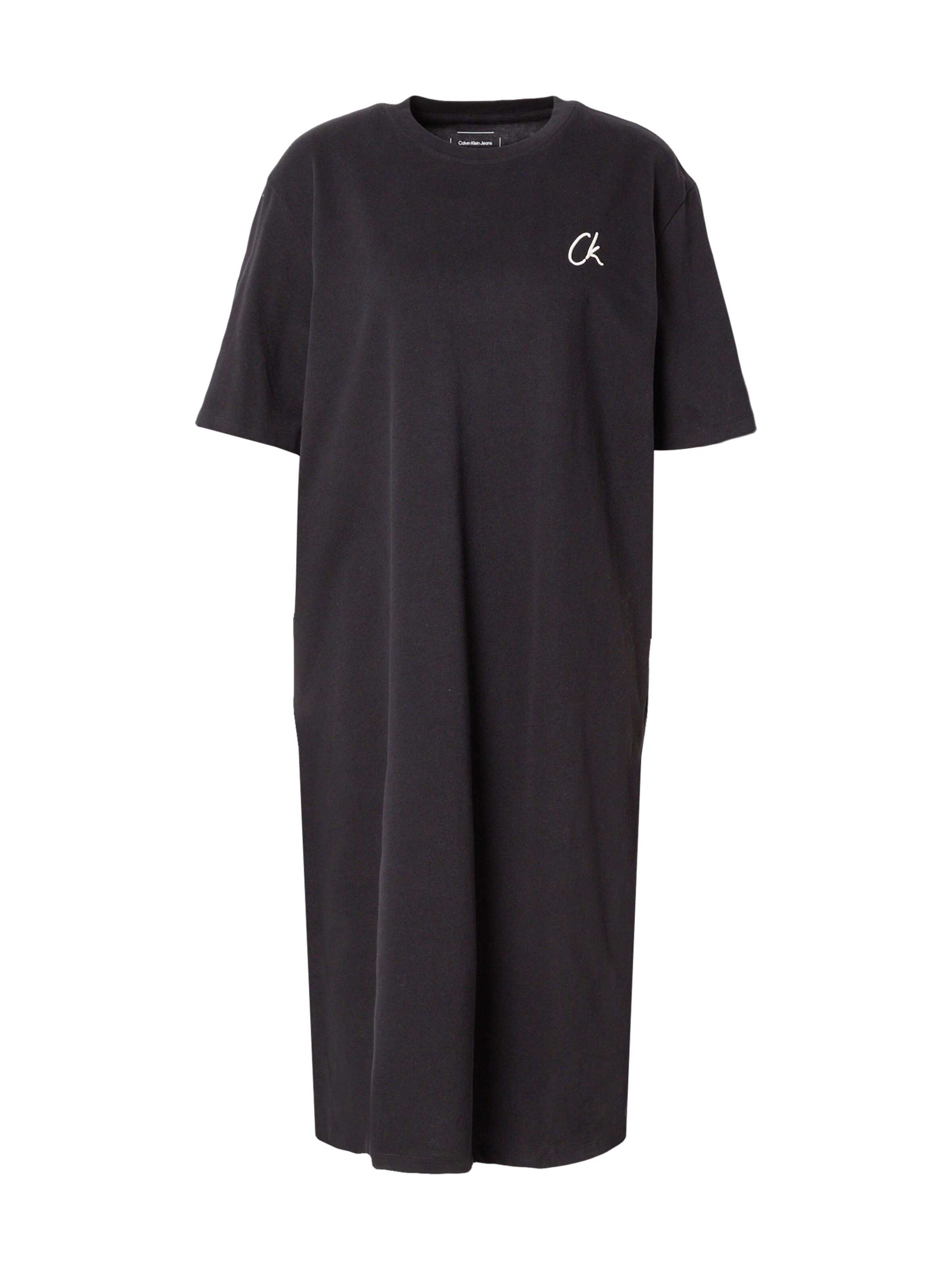 Calvin Klein Jeans Φόρεμα σε μαύρο: μπροστά