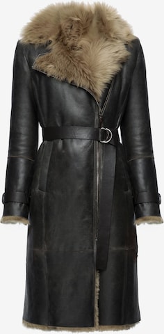 V S P Vinterfrakke 'Lyza' i brun: forside