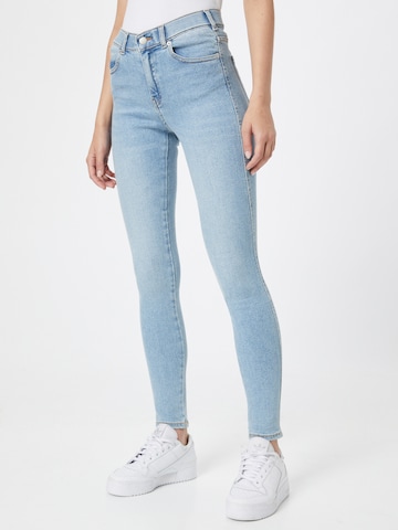 Dr. Denim Skinny Jeans 'Lexy' in Blauw: voorkant