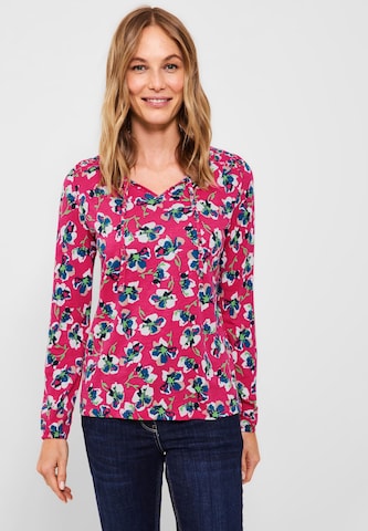 CECIL Shirt in Roze: voorkant