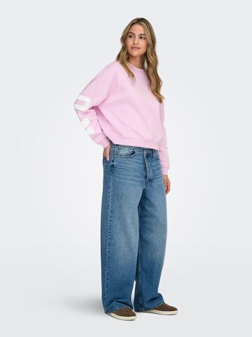 Felpa di ONLY in lilla