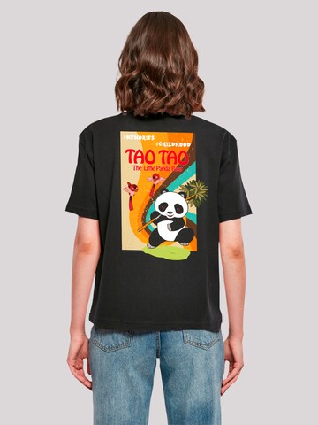 T-shirt 'Tao Tao Heroes of Childhood' F4NT4STIC en noir