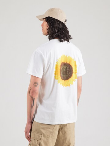 Carhartt WIP Футболка 'Sunflower' в Белый: спереди