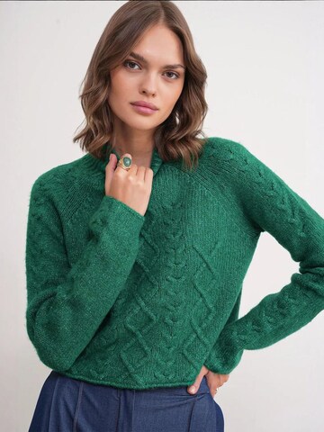 Pullover 'Pullover' di MixRay in verde