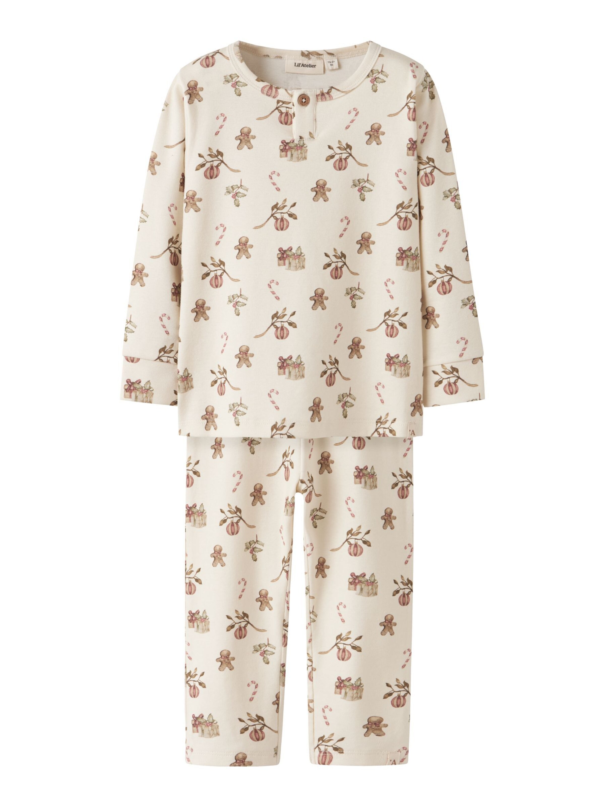 Lil'Atelier - Pijama en blanco: frente