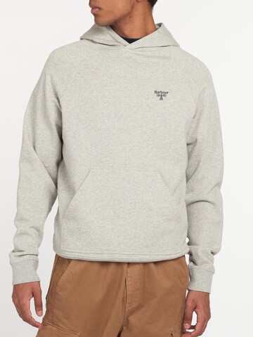 Barbour Beacon Sweatshirt in Grijs: voorkant