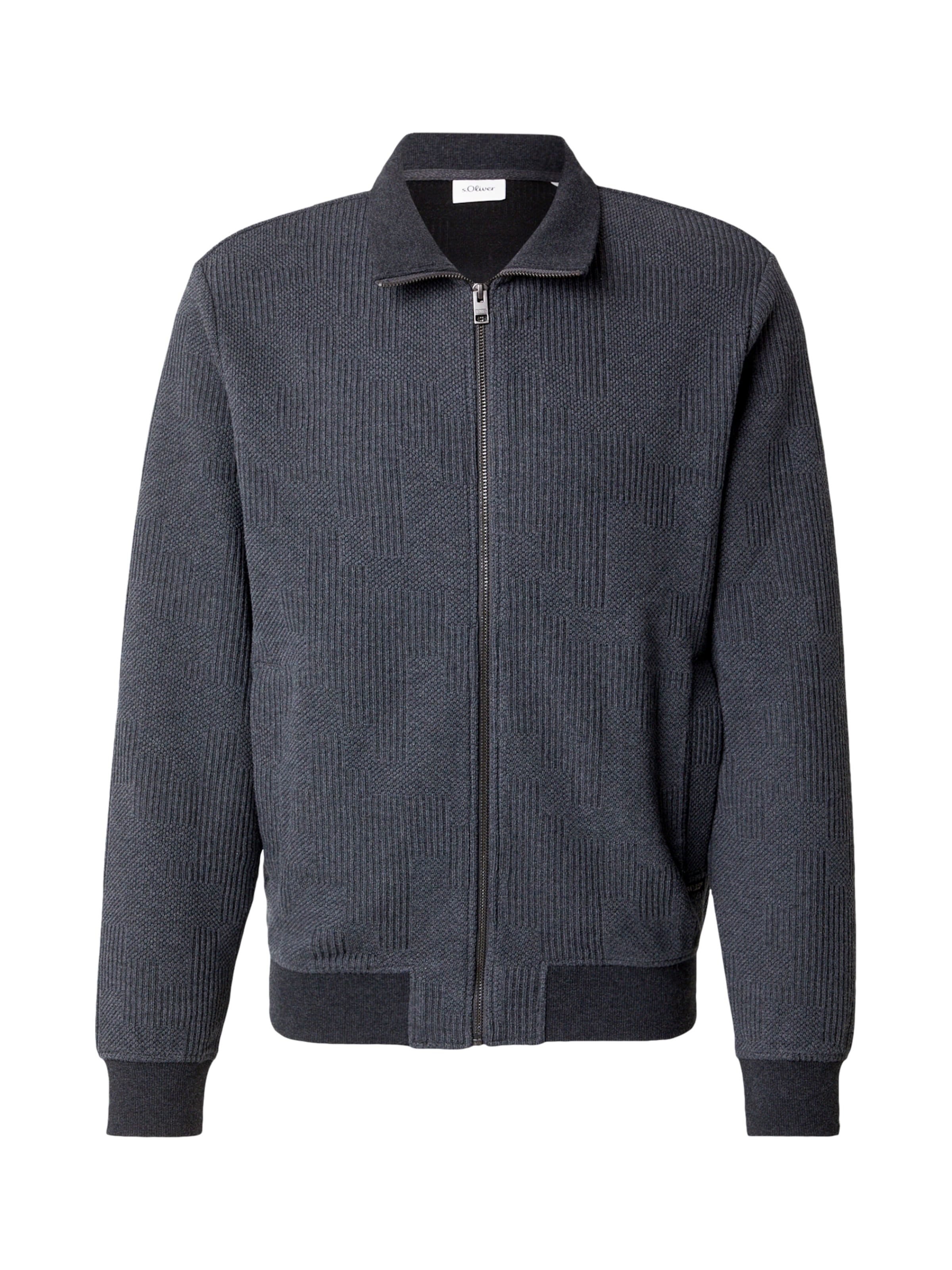 Hanorac de la s.Oliver pe gri: față