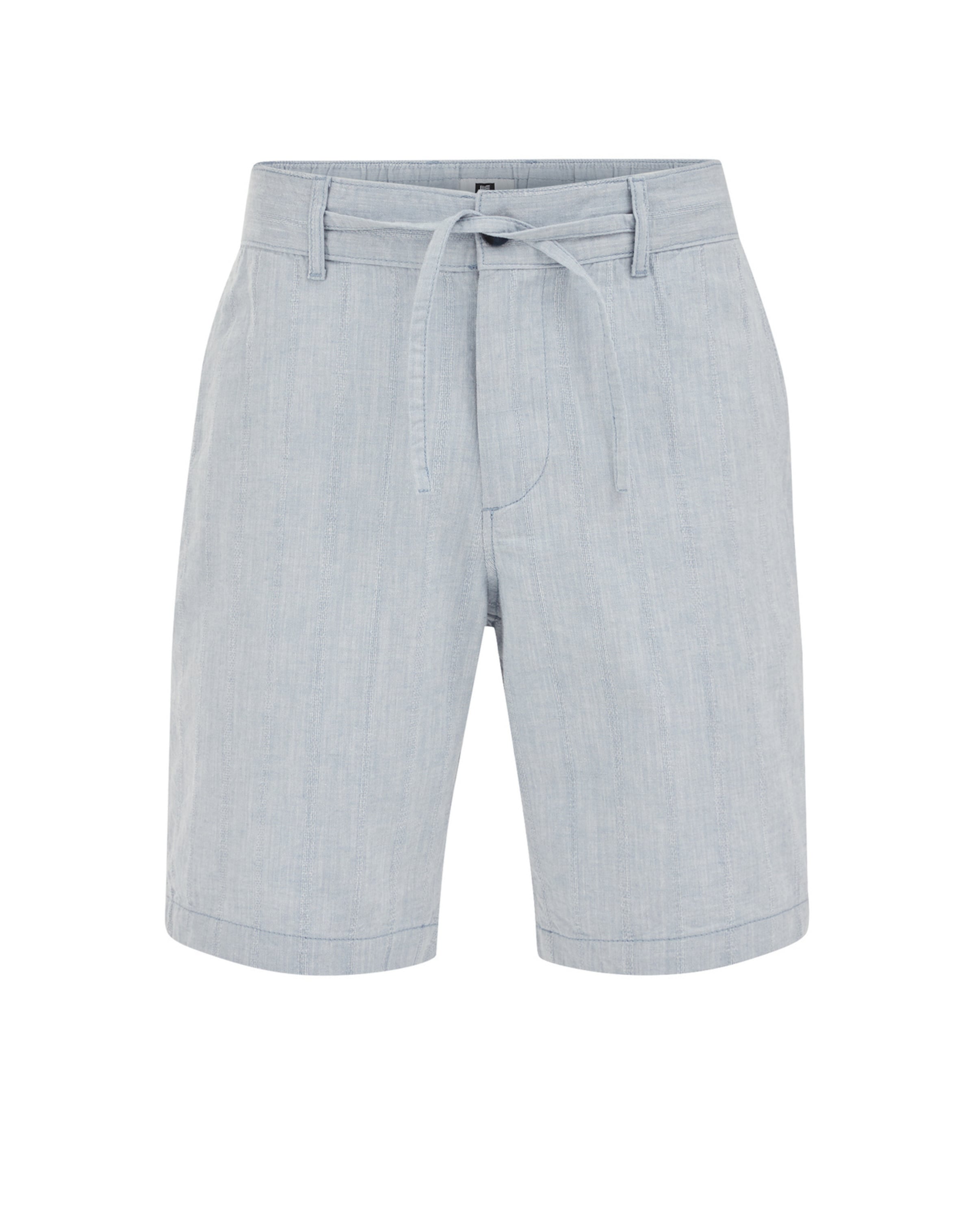 WE Fashion Свободный крой Брюки-чинос в Синий: спереди