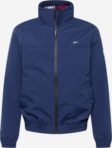 Tommy Jeans Tussenjas in Blauw: voorkant