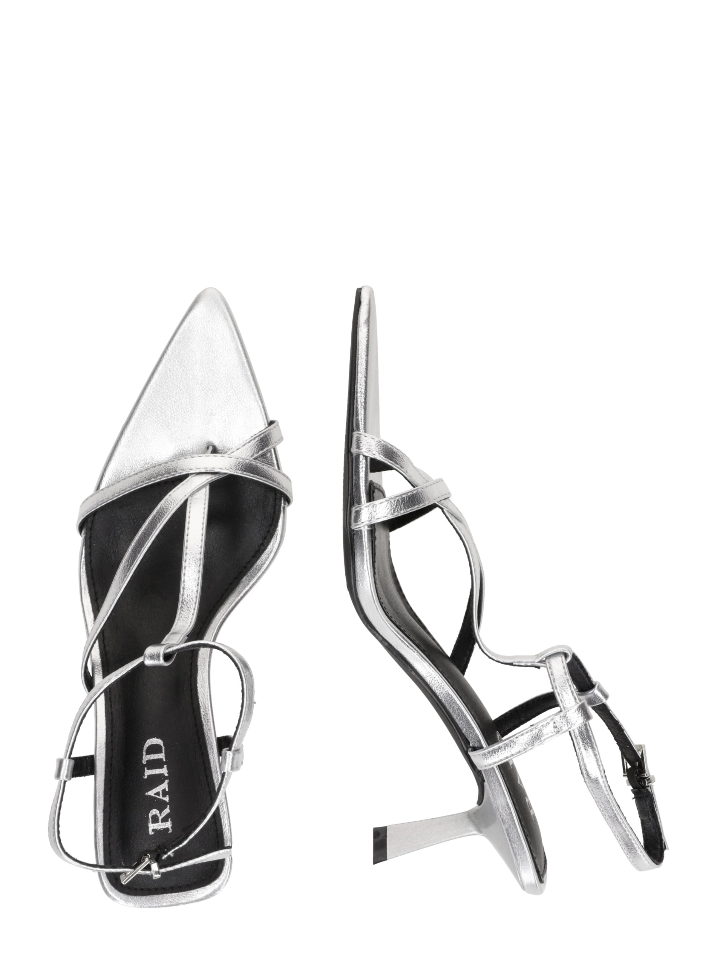 Raid T-Bar Sandals 'LAYNE' in Silver