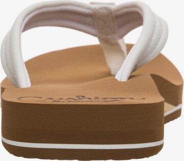 Tongs 'Cushion Breeze' REEF en blanc