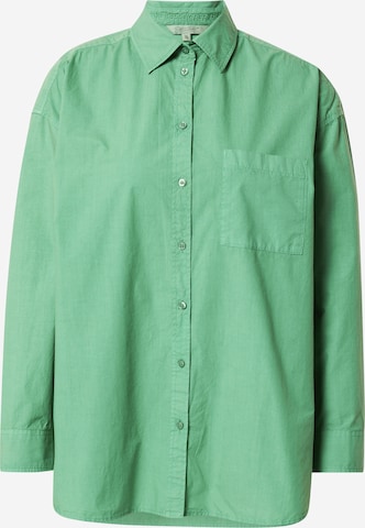 Herrlicher Bluzka 'Lelou' w kolorze zielony: przód