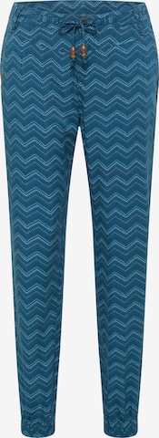 Loosefit Pantaloni 'Talin Chevron' di Ragwear in blu: frontale