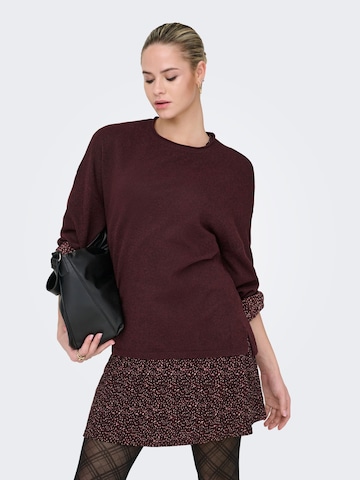 ONLY - Jersey 'ONLLOYAL AMALIO' en marrón: frente