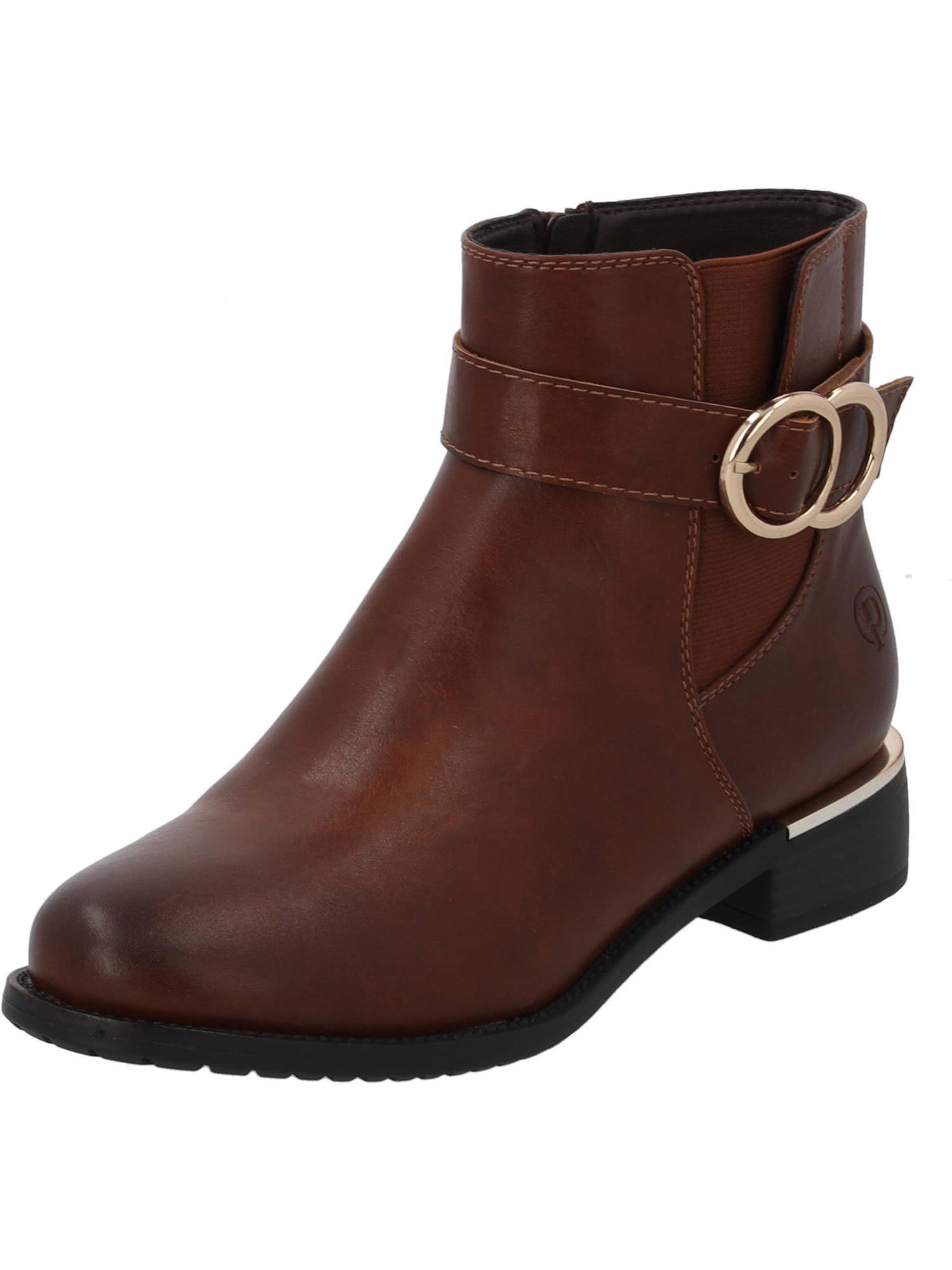 Palado Боти до глезена 'Shiburo' в кафяво: отпред