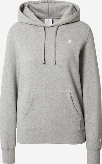 Champion Authentic Athletic Apparel Sweatshirt in grau / weiß, Produktansicht