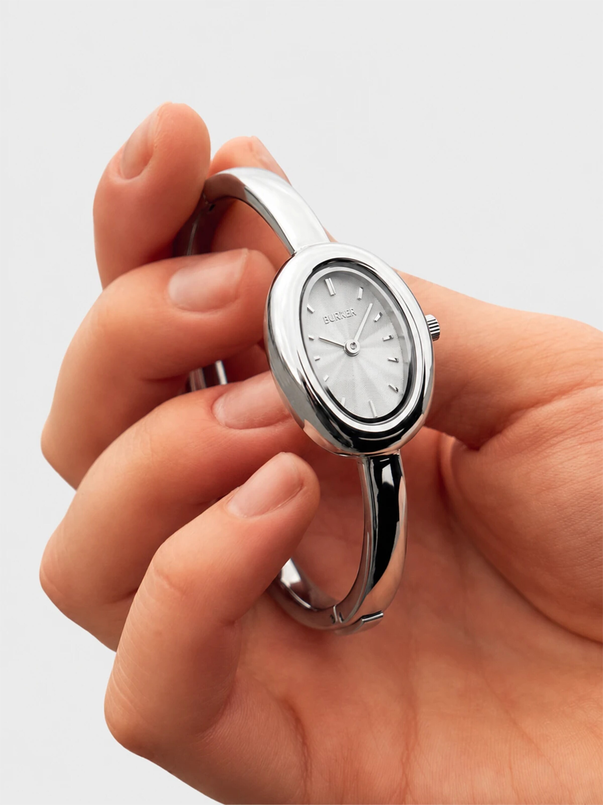 BURKER Watches Analoguhr 'Diana Silver White'‌ in Silber