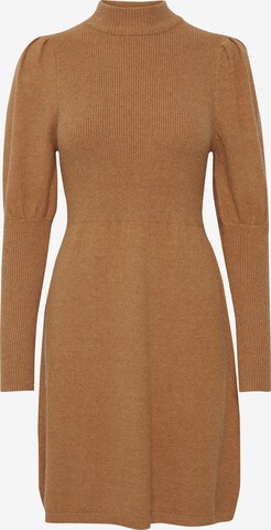 b.young Knitted dress 'BYNONINA DRESS 2' in Brown: front