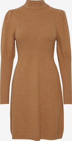 b.young Knitted dress 'BYNONINA DRESS 2' in Brown: front