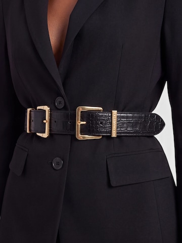 Ceinture Hoermanseder en noir : devant