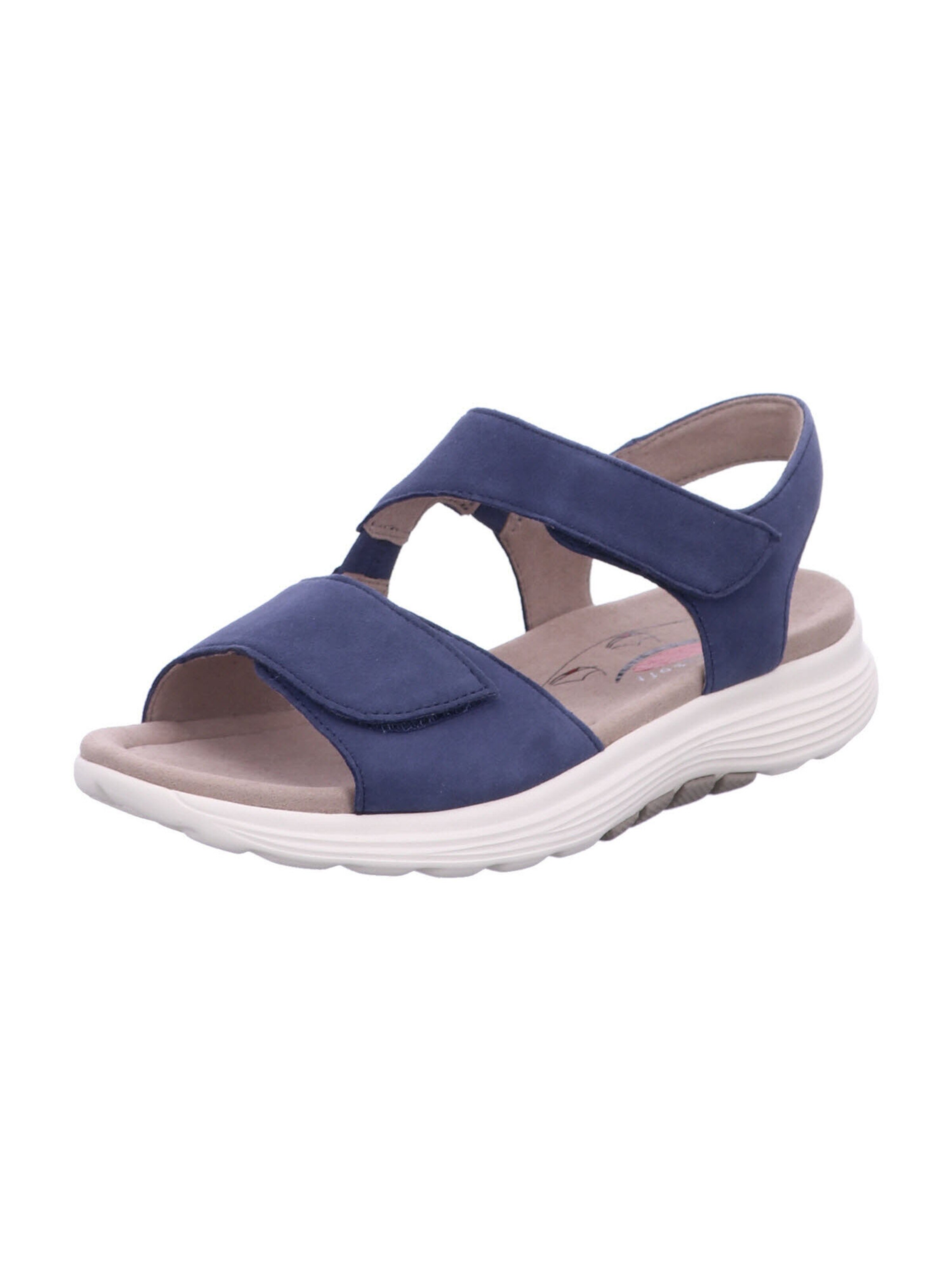 GABOR Strap Sandals in Blue: front